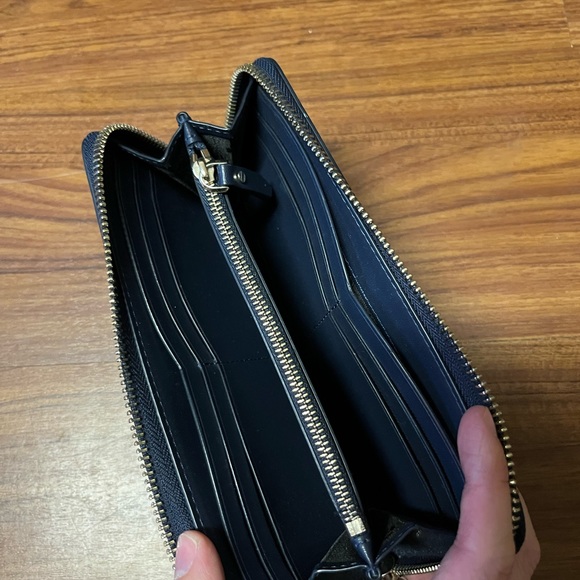 NWOT Kate Spade Indigo Sparkled Clutch - Picture 4 of 7